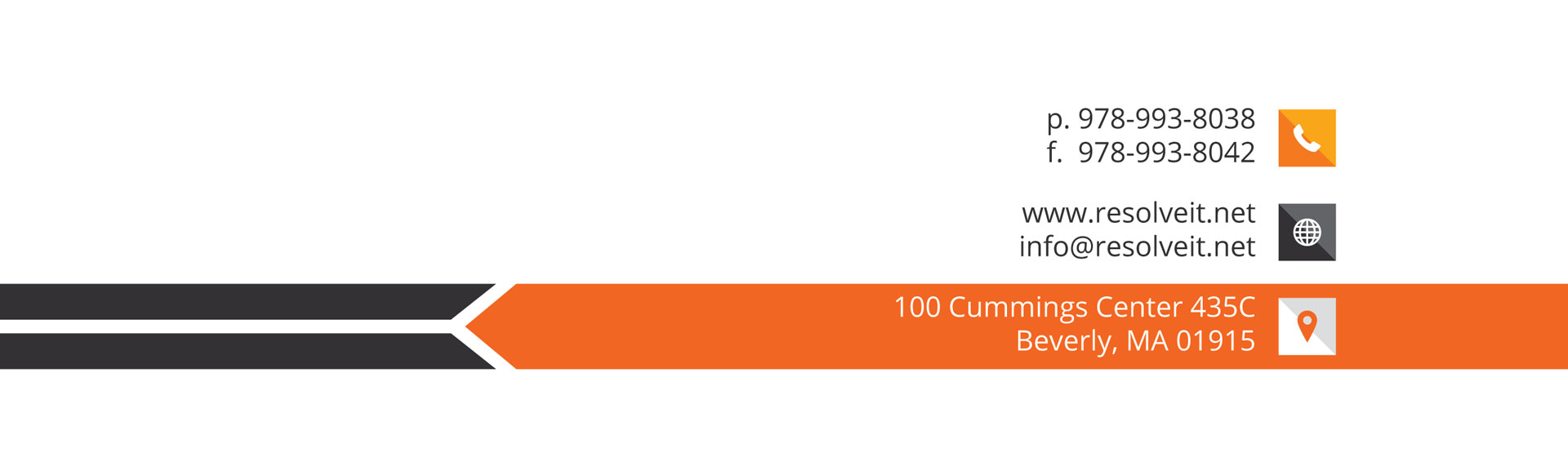 Letterhead footer Letterhead footer